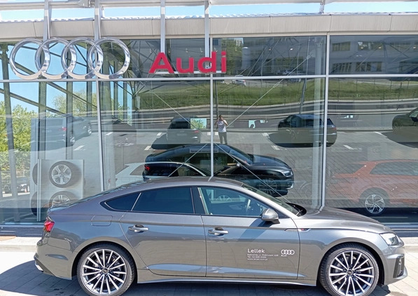 Audi A5 cena 238000 przebieg: 3500, rok produkcji 2024 z Leszno małe 37